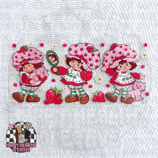 Strawberry Shortcake Decal Wrap 2