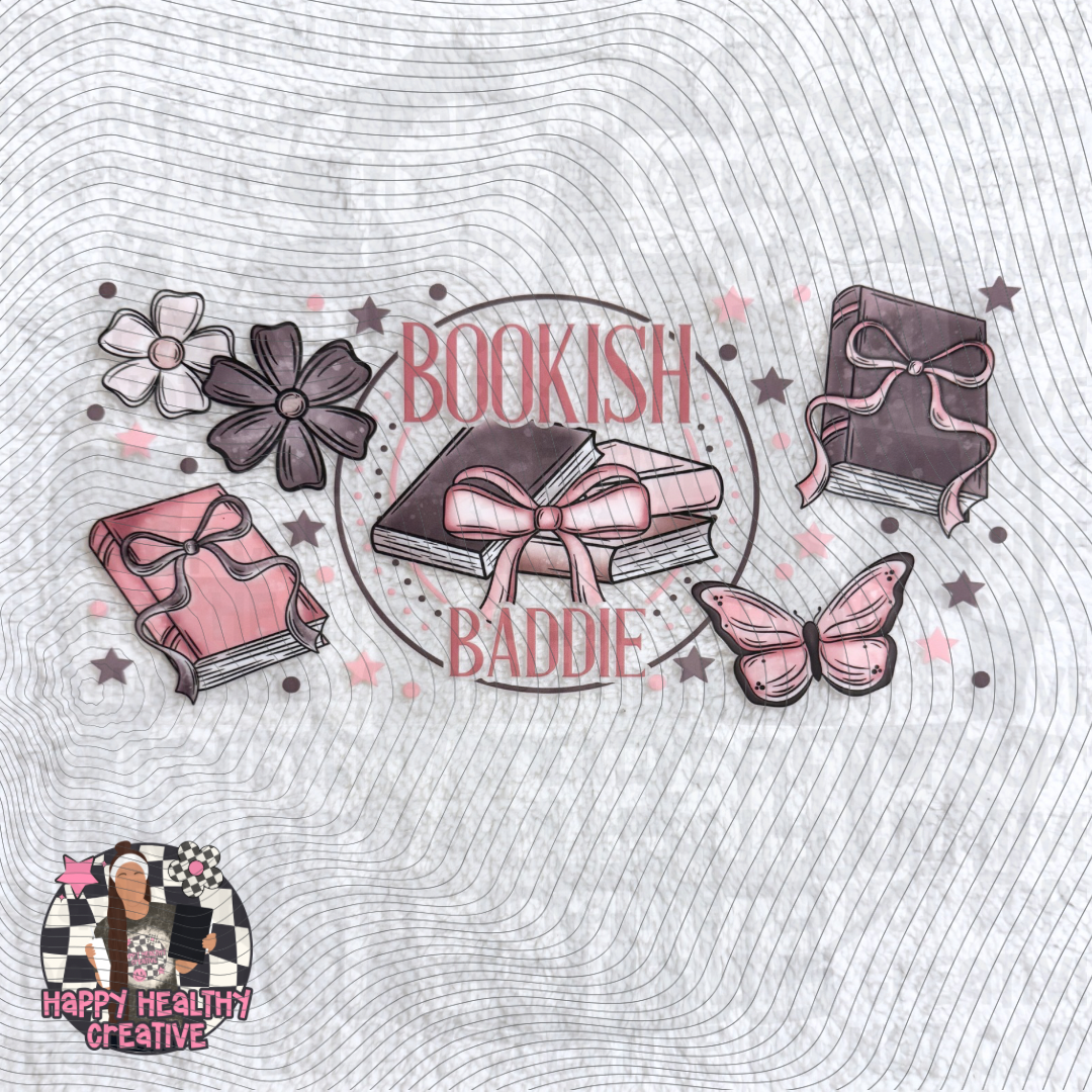 Bookish Baddie Decal Wrap