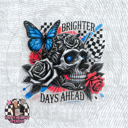 Brighter Days Ahead Skellie Decal