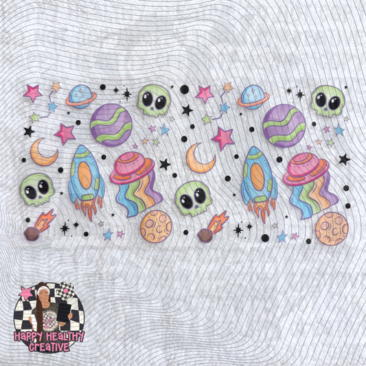 Bright Space Decal Wrap