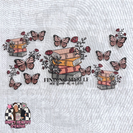One Book at a Time Decal Wrap