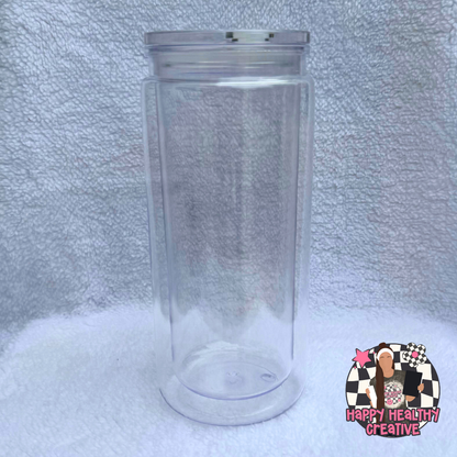 Tall Acrylic Snow Globe