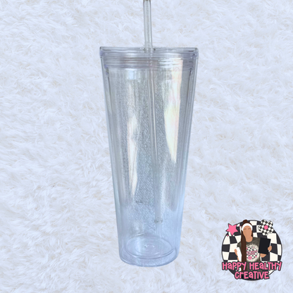 Large Funnel Acrylic Snow Globe