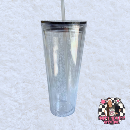Large Funnel Acrylic Snow Globe