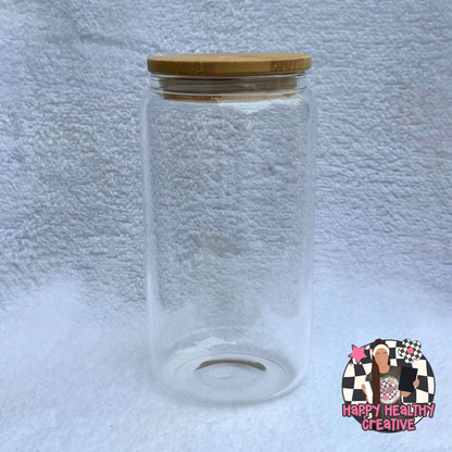 Standard Clear Glass Cup (NOT Snow Globe)