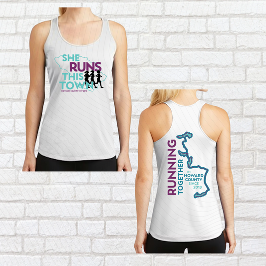 She Runs This Town – Performance Ladies Tank