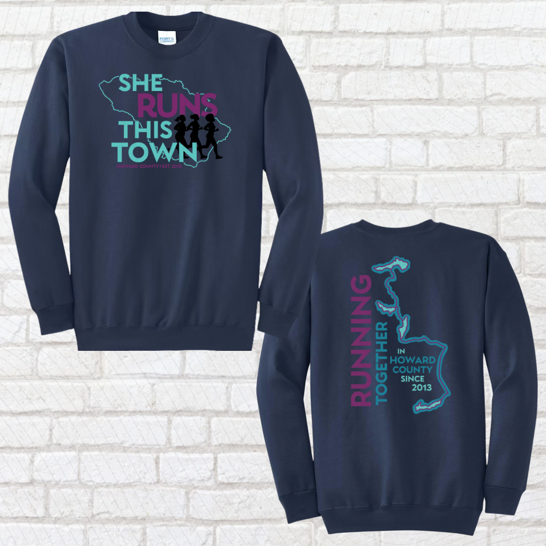 She Runs This Town – Crewneck