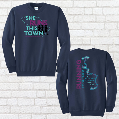 She Runs This Town – Crewneck