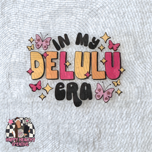 In My Delulu Era Decal