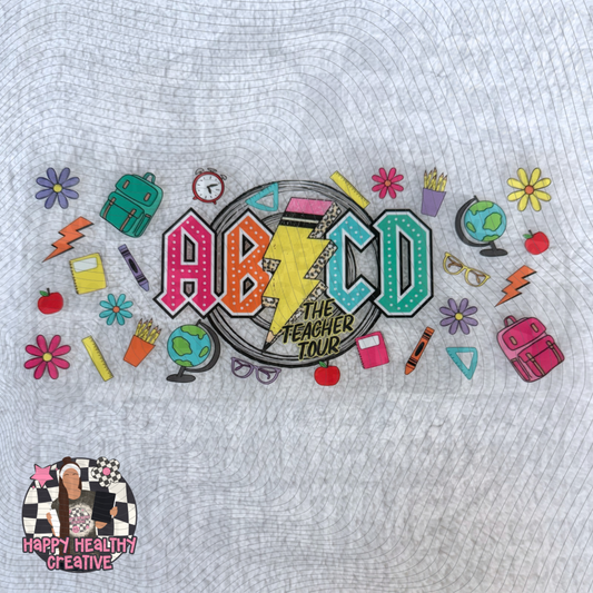 ABCD Teacher Tour Decal Wrap