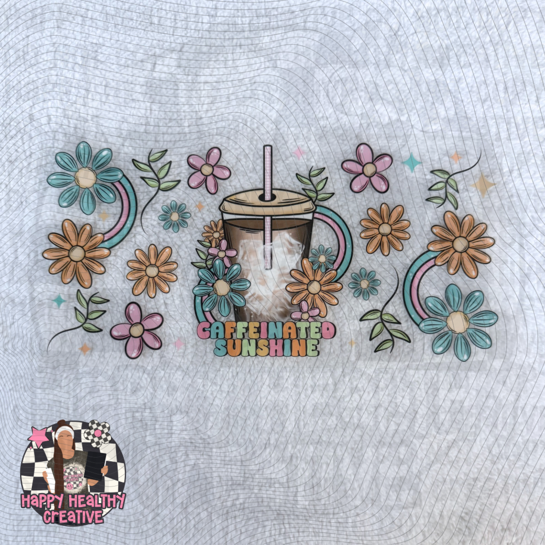 Caffeinated Sunshine Decal Wrap
