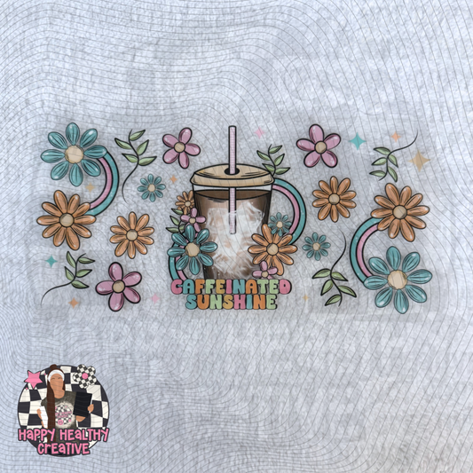 Caffeinated Sunshine Decal Wrap