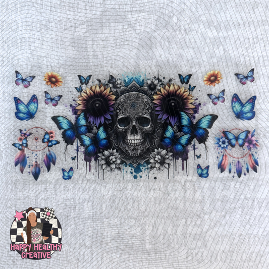 Skellie Butterflies Decal Wrap