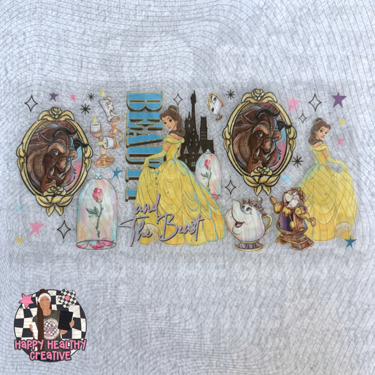 DISCOUNTED - Disney - Beauty Belle Decal Wrap *Please read description!*