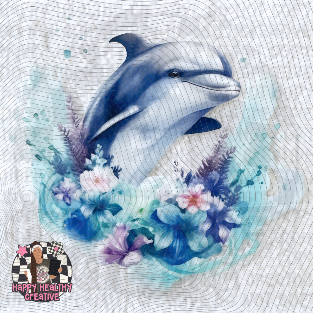 Dolphin Decal 2