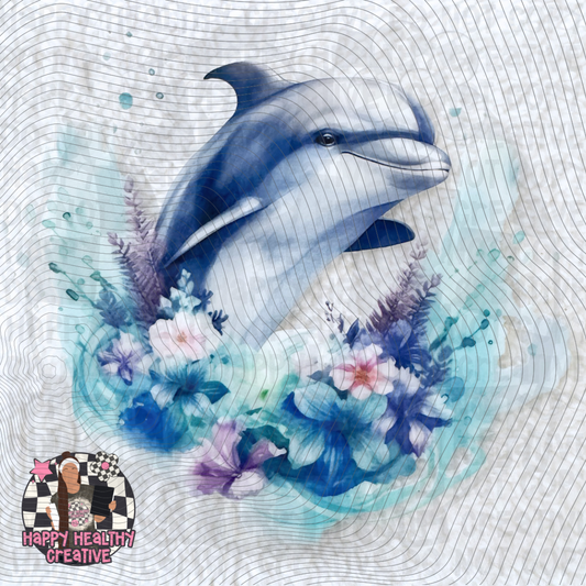 Dolphin Decal 2