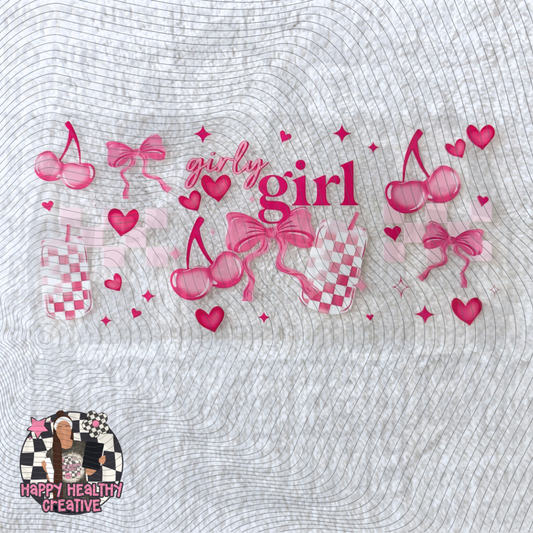 Girly Girl Pinks Decal Wrap