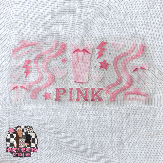 Pink Drink Decal Wrap