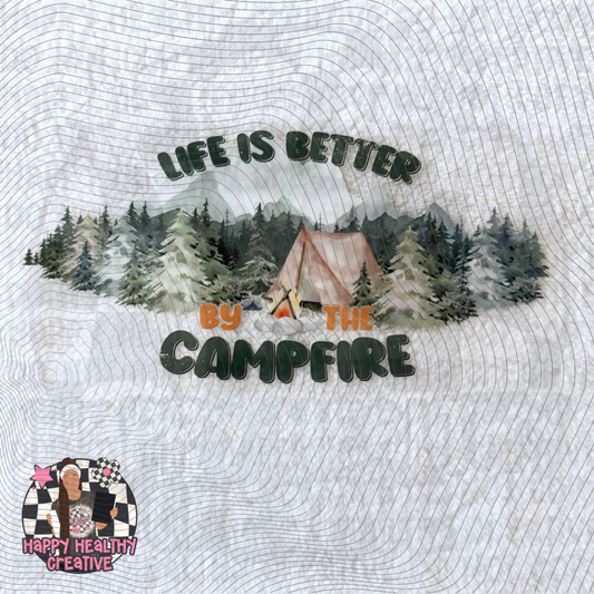 Life is Better by the Campfire Decal Wrap