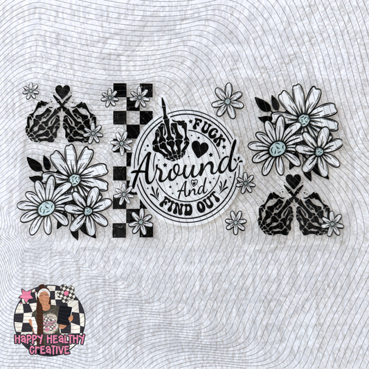 F Around and Find Out Decal Wrap