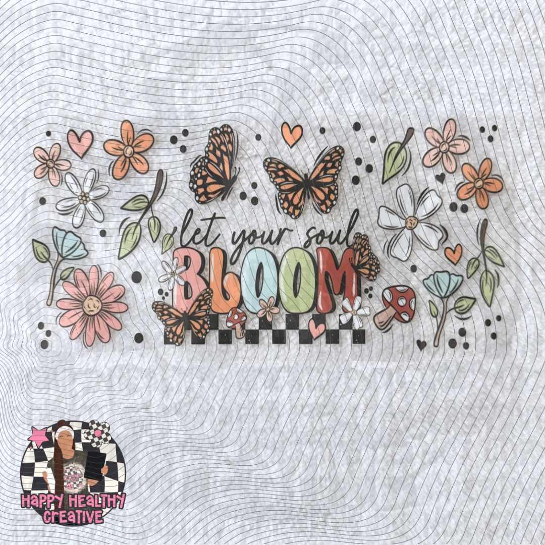 Let Your Soul Bloom Decal Wrap