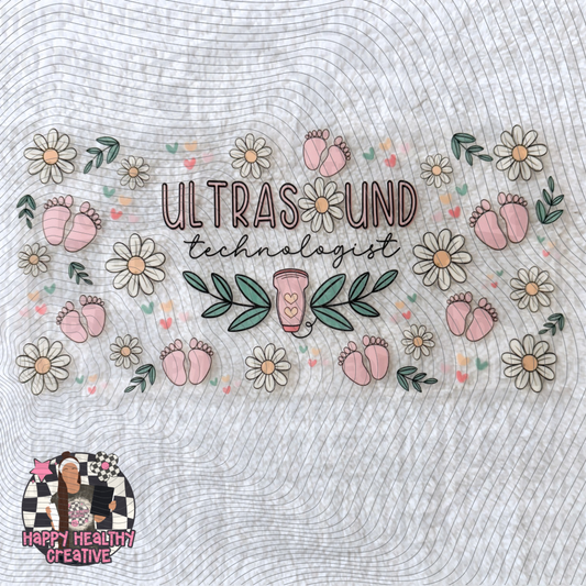 Ultrasound Tech Decal Wrap