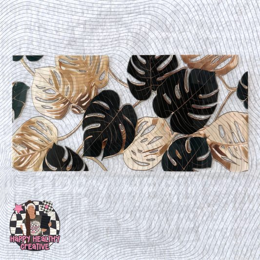Tropical Leaves Decal Wrap