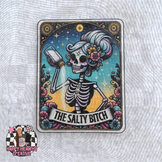 Tarot Card - The Salty Bitch Decal