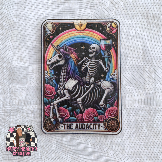 Tarot Card - The Audacity Decal