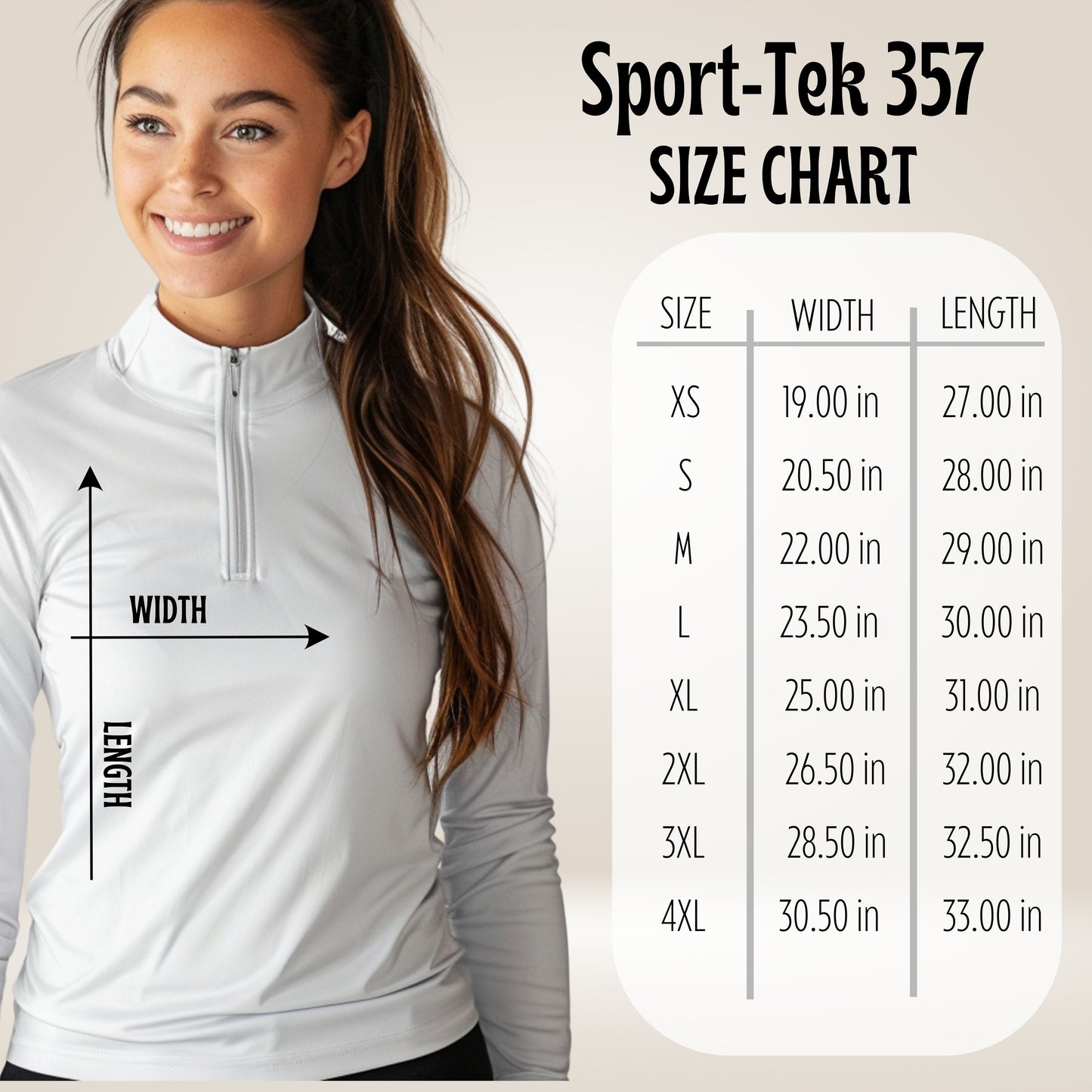 She Runs This Town – Lightweight Ladies Fit 1/4 Zip