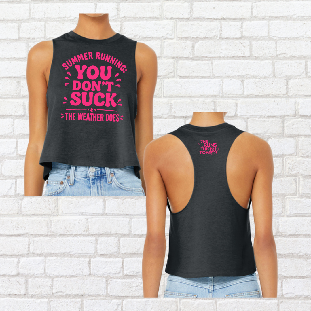 Summer Running (She Runs This Town) – Crop Tops